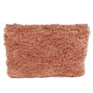 Miu Miu Clutch Bag Pink Fur